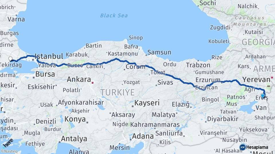 Van Çaldıran Tekirdağ Arası Kaç Km? Arası Kaç Saat? Nerede Yol Haritası Yakıt, Rota ve Mesafe Hesaplama Van Çaldıran Tekirdağ Arası Kaç Km? Arası Kaç Km Saat? Nerede Yol Haritası Yakıt, Rota ve Mesafe Hesaplama