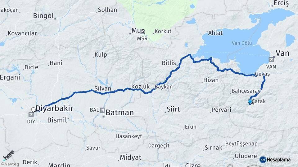 Van Çatak Diyarbakır Arası Kaç Km? Arası Kaç Saat? Nerede Yol Haritası Yakıt, Rota ve Mesafe Hesaplama Van Çatak Diyarbakır Arası Kaç Km? Arası Kaç Km Saat? Nerede Yol Haritası Yakıt, Rota ve Mesafe Hesaplama