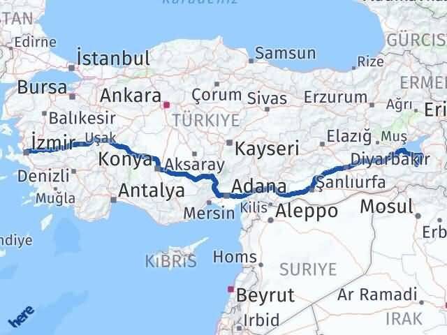 Van Çatak İzmir Arası Kaç Km? Arası Kaç Saat? Nerede Yol Haritası Yakıt, Rota ve Mesafe Hesaplama Van Çatak İzmir Arası Kaç Km? Arası Kaç Km Saat? Nerede Yol Haritası Yakıt, Rota ve Mesafe Hesaplama