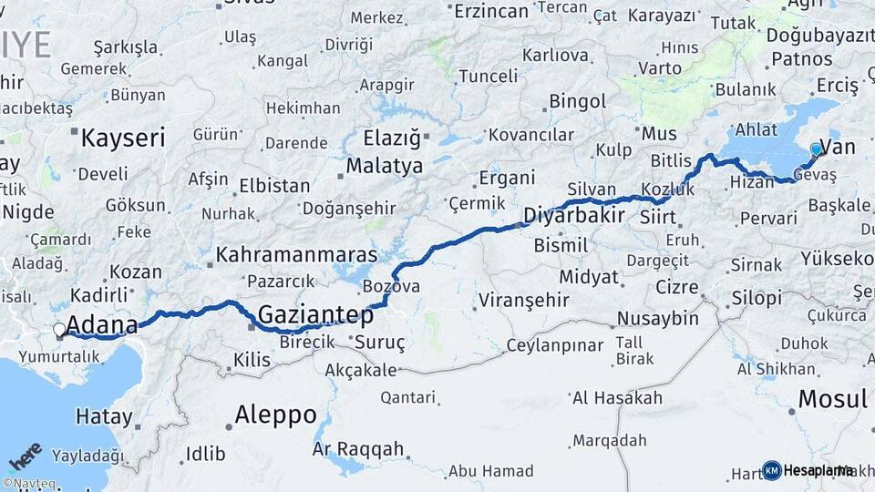 Van İpekyolu Adana Arası Kaç Km? Arası Kaç Saat? Nerede Yol Haritası Yakıt, Rota ve Mesafe Hesaplama Van İpekyolu Adana Arası Kaç Km? Arası Kaç Km Saat? Nerede Yol Haritası Yakıt, Rota ve Mesafe Hesaplama
