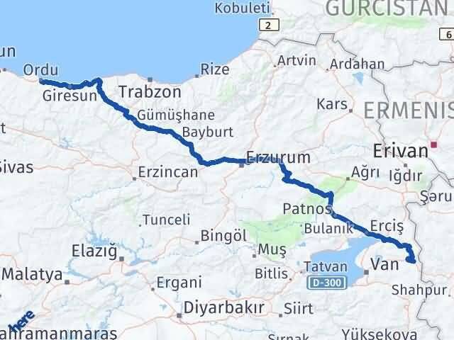 Van Saray Ordu Arası Kaç Km? Arası Kaç Saat? Nerede Yol Haritası Yakıt, Rota ve Mesafe Hesaplama Van Saray Ordu Arası Kaç Km? Arası Kaç Km Saat? Nerede Yol Haritası Yakıt, Rota ve Mesafe Hesaplama