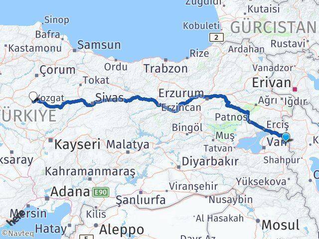 Van Saray Yozgat Arası Kaç Km? Arası Kaç Saat? Nerede Yol Haritası Yakıt, Rota ve Mesafe Hesaplama Van Saray Yozgat Arası Kaç Km? Arası Kaç Km Saat? Nerede Yol Haritası Yakıt, Rota ve Mesafe Hesaplama