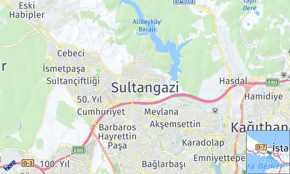 sultangazi nerede mahalleleri istanbul kmhesaplama com