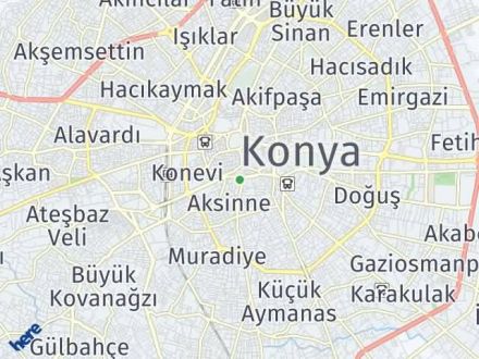 Meram Nerede? Meram Haritası, Konya Kmhesaplama.com